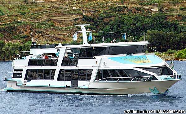 Rheinschifffahrt Rheinschiff G�steyacht Schiff s561hebe-rhk