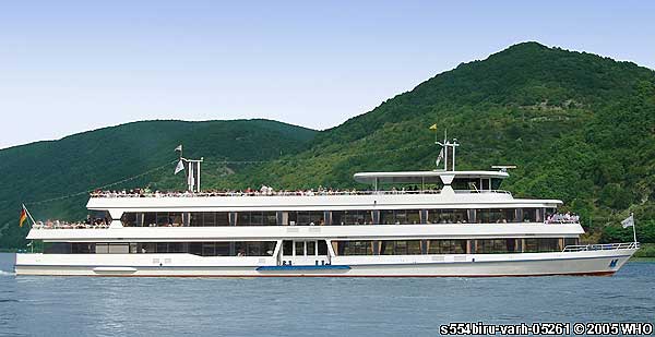 Rheinschifffahrt Rheinschiff s554biru-varh